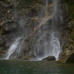 The base of San Carlos Falls