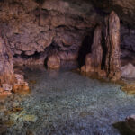 Inside Pågat caves